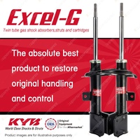 2x Front KYB Excel-G Strut Shock Absorbers for Citroen C4 EP6 B7 FWD 05-15