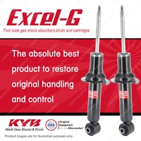 2x Rear KYB Excel-G Shock Absorbers for Citroen C4 B7 C5 X7 FWD Wagon