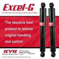 2x Rear KYB Excel-G Shock Absorbers for Fiat Ducato 2.5 2.8 4WD FWD Van