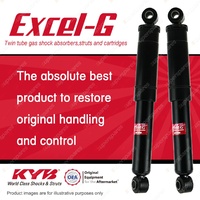 2x Rear KYB Excel-G Shock Absorbers for Fiat Ducato 2.3 3.0 DT4 FWD All