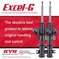 2x Front KYB Excel-G Strut Shock Absorbers for Fiat Marea 182A1 2.0 I5 FWD