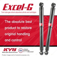 2x Rear KYB Excel-G Shock Absorbers for Ford Falcon AU I6 V8 RWD Ute 99-02