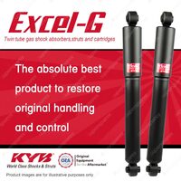 2x Rear KYB Excel-G Shock Absorbers for Ford Territory SX SY SYII SZ I6 AWD SUV