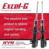 2x Front KYB Excel-G Strut Shock Absorbers for Holden Barina ML G13A 1.3 I4 FWD