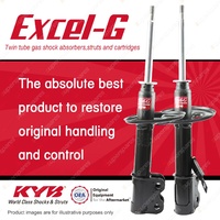 2x Front KYB Excel-G Strut Shock Absorbers for Holden Nova LE LF I4 FWD