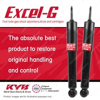 2x Front KYB Excel-G Shock Absorbers for Holden Rodeo TFR I4 D4 DT4 RWD 88-03