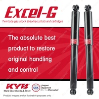2x Rear KYB Excel-G Shock Absorbers for Holden Rodeo RA Colorado RC 2003-2012