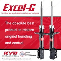 2x Front KYB Excel-G Strut Shock Absorbers for Honda Jazz GD1 GD3 Fit GD 01-03