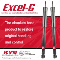 2x Rear KYB Excel-G Shock Absorbers for Honda Jazz GE6 GE8 City GM Sedan Hatch