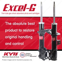 2x Front KYB Excel-G Strut Shock Absorbers for Hyundai Elantra MD G4NBB 1.8 I4
