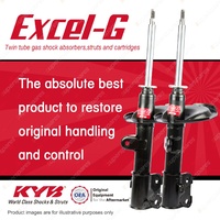 2x Front KYB Excel-G Strut Shock Absorbers for Hyundai iLoad iMax H1 TQ