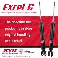 2x Rear KYB Excel-G Shock Absorbers for Hyundai iX35 LM I4 G4KD FWD Wagon