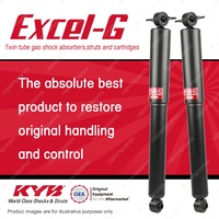 2x Rear KYB Excel-G Shock Absorbers for Jeep Wrangler TJ MX 4.0 I6 4WD All