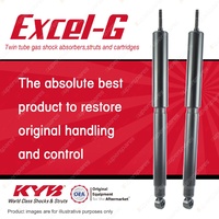 2x Rear KYB Excel-G Shock Absorbers for KIA Pregio J2 2.7 D4 RWD Van 02-06
