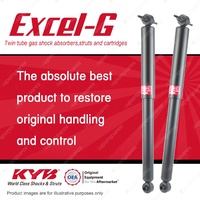 2x Rear KYB Excel-G Shock Absorbers for KIA Rio BC A5D 1.5 D4 FWD All 00-02
