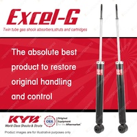 2x Rear KYB Excel-G Shock Absorbers for KIA Rio JB I4 FWD 1.4 1.6 05-09