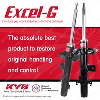 2x Rear KYB Excel-G Strut Shock Absorbers for Land Rover Freelander II 4WD