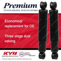 2x Front KYB Premium Shock Absorbers for Leyland Mini Moke Sedan Wagon Van