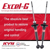 2x Rear KYB Excel-G Shock Absorbers for Mazda 121 DA B3 1.3 I4 FWD H/Back