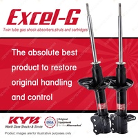 2x Rear KYB Excel-G Strut Shock Absorbers for Mazda 323 Familia BJ LS I4 98-03