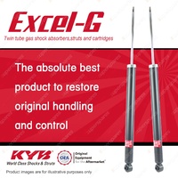 2x Rear KYB Excel-G Shock Absorbers for Mazda Mazda 3 BL LFDE 2.0 I4 FWD All