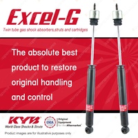 2x Rear KYB Excel-G Shock Absorbers for Mazda RX3 10A 12A R2 808 72-77
