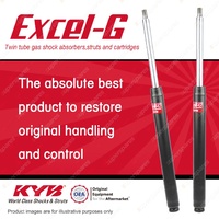 2x Front KYB Excel-G Cartrige Shock Absorbers for Mazda RX7 I 12A R2 RWD Coupe