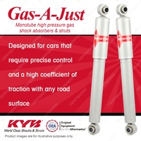2 Rear KYB Gas-A-Just Shock Absorbers for Mercedes Benz Vito Viano 639 Pneumatic