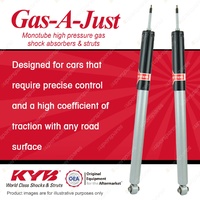 2x Rear KYB Gas-A-Just Shock Absorbers for Mercedes Benz CLK-Class A209 C209