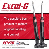 2x Front KYB Excel-G Strut Shock Absorbers for Mercedes Benz W201 180E 190D 190E