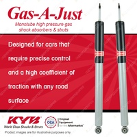 2 Rear KYB Gas-A-Just Shock Absorbers for Mercedes Benz W210 E Series Sport Susp