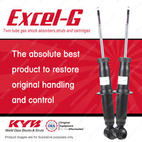2x Rear KYB Excel-G Shock Absorbers for MINI One Cooper R56 R57 07-on