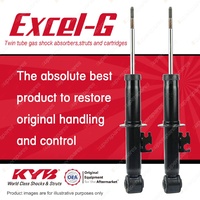 2x Rear KYB Excel-G Shock Absorbers for MINI One Cooper R50 R52 R53 FWD