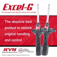 2x Front KYB Excel-G Strut Shock Absorbers for Mitsubishi Galant HH VR4 2.0 I4