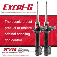 2x Front KYB Excel-G Strut Shock Absorbers for Mitsubishi Outlander ZE ZF I4 4WD