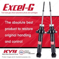 2x Front KYB Excel-G Shock Absorbers for Mitsubishi Pajero NM NP NP 4WD Wagon