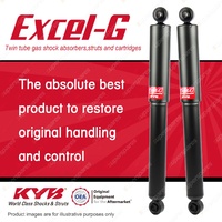 2x Rear KYB Excel-G Shock Absorbers for Mitsubishi Verada KE KF KH KJ KL V6 FWD