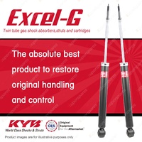 2x Rear KYB Excel-G Shock Absorbers for Nissan Almera N17 Sedan 12-14