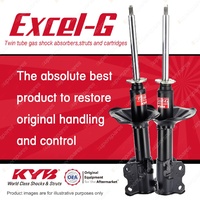 Front KYB Excel-G Strut Shocks for Nissan NX NX-R B13 Pulsar Sentra N14 Wingroad