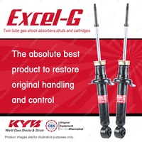 2x Rear KYB Excel-G Shock Absorbers for Nissan Pulsar N15 I4 FWD 95-98