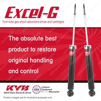 2x Rear KYB Excel-G Shock Absorbers for Nissan Pulsar B17 C12 I4 FWD 2013-On