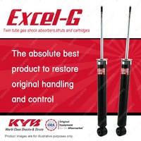 2x Rear KYB Excel-G Shock Absorbers for Opel Insignia GA A20DTH 2.0 I4 FWD