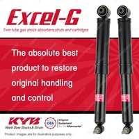 2x Rear KYB Excel-G Shock Absorbers for Renault Scenic J84 I4 DT4 FWD Wagon