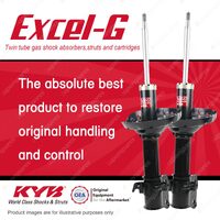 2x Front KYB Excel-G Strut Shock Absorbers for Subaru Forester SG9 X, XS EJ253