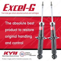 2x Rear KYB Excel-G Shocks for Subaru Forester SH S12 EJ253 4 Door Wagon 08-09