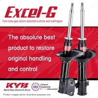 2 x Front KYB EXCEL-G Strut Shock Absorbers for SUBARU Liberty BE5 BE9 BH5 BH9