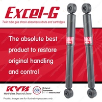 2x Rear KYB Excel-G Shock Absorbers for Suzuki Ignis RG413 M13A 1.3 I4 FWD All
