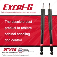 2x Rear KYB Excel-G Shock Absorbers for Suzuki Swift FZ K14B 1.4 I4 FWD Hatch