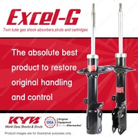 2x Rear KYB Excel-G Shock Absorbers for Toyota Camry ASV50R AVV50R Aurion GSV50R