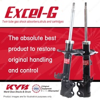 2x Front KYB Excel-G Strut Shock Absorbers for Toyota Corolla ZZE122R 1ZZFE 1.8